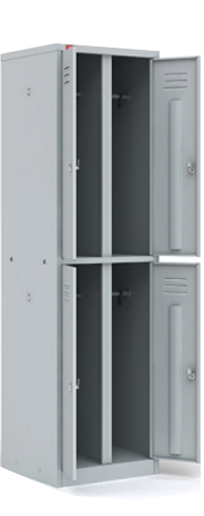 Шкаф гардеробный   металлический с 4 дверями   1860х600х500